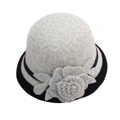 Pălărie franțuzească pentru femei, cu fundă, panglică, lână, jazz, pălării din pâslă, pentru doamne, iarnă, toamnă, capela, rochie elegantă, pălărie pentru banchet.