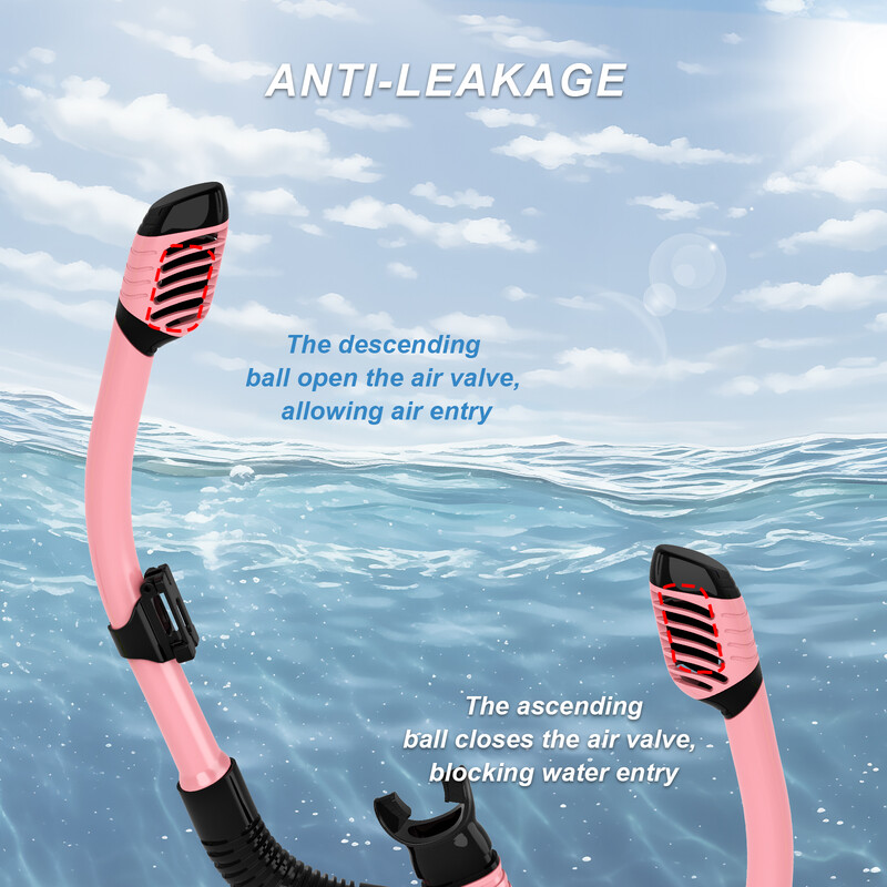 Set de mască de scufundări, snorkeling, pentru copii, mască de înot, pentru copii, scufundări libere, mască de snorkel, ochelari de înot anti-aburire, cu capac pentru nas, cadru mare