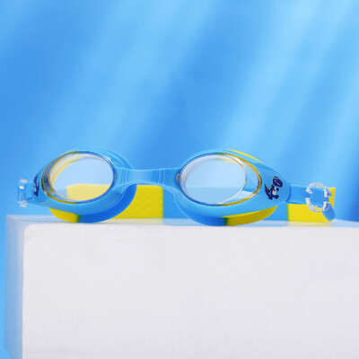 Ochelari de înot pentru copii copii, astronaut din desene animate ochelari de înot anti-aburire de înaltă definiție, 3~12 ani