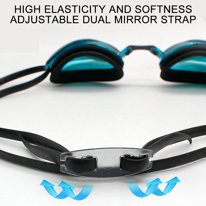 Ochelari de înot profesioniști AOLIKES, anti-ceață, impermeabili, protecție UV, gel de siliciu, ochelari de scufundări, bărbați, femei, ochelari de înot