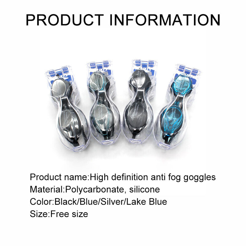 Ochelari de înot profesioniști AOLIKES, anti-ceață, impermeabili, protecție UV, gel de siliciu, ochelari de scufundări, bărbați, femei, ochelari de înot