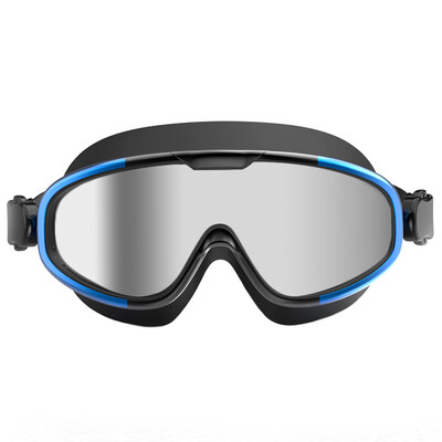 Naočale za plivanje velikog okvira Vodootporne naočale protiv zamagljivanja za plivanje za muškarce Žene Bazen Silikonske naočale za plivanje na plaži