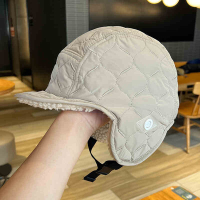 Pălărie Leifeng cu două fețe, îngroșată, rezistentă la vânt, bărbați, femei, iarnă, lână, caldă, călărie de protecție pentru urechi, în aer liber, schi, ciclism, pilot, șapcă pentru urechi.