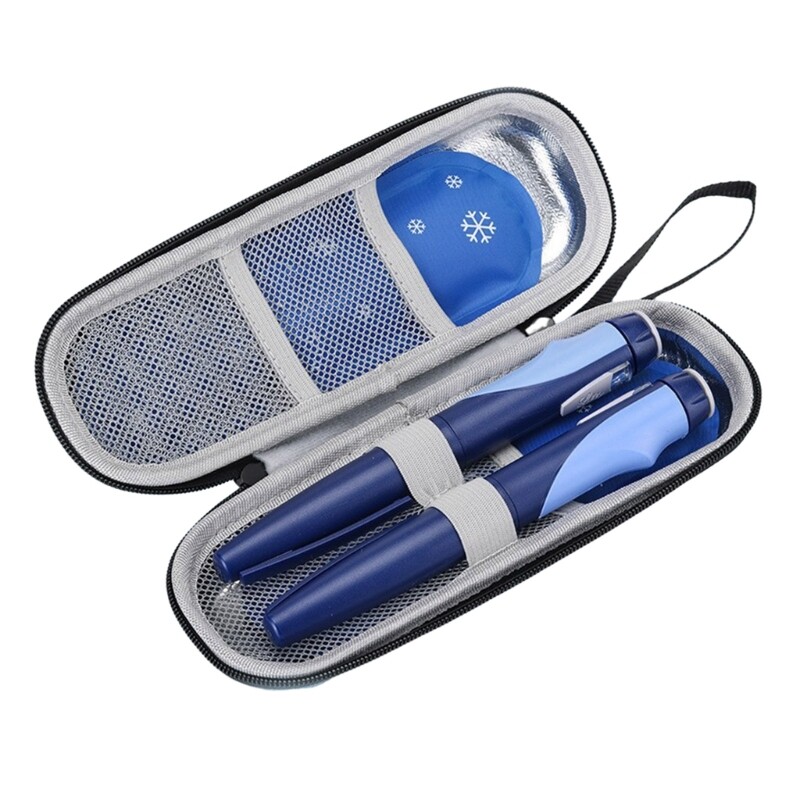 Depozitare izolata pentru diabetici, convenabil pentru punga de răcire cu insulină