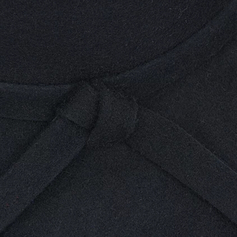 Pălărie Fedora de lână artificială cu boruri largi pentru femei