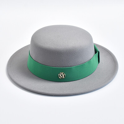 Pălării Fedora în stil britanic pentru femei, la modă, toamnă, iarnă, fundă, cu fundă elastică, pălării din pâslă, rochie de mireasă, șapcă de jazz