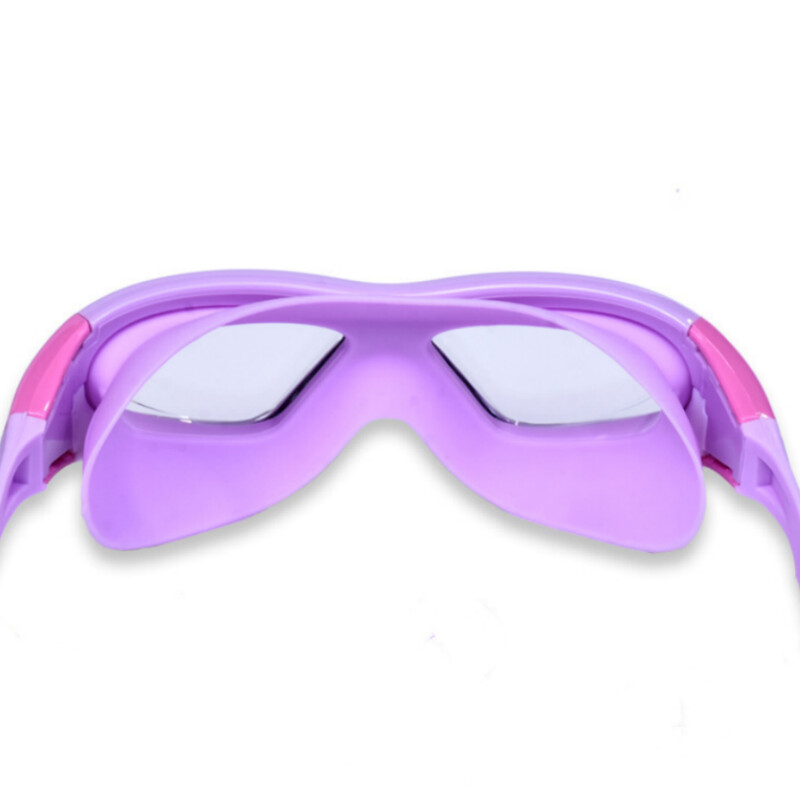 Ochelari de înot pentru copii de înaltă definiție pentru băieți și fete, ochelari de înot anti-aburire, ochelari de protecție cu cadru mare, siliciu confortabil