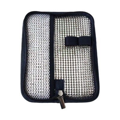 Geantă de răcire cu izolare Păstrați la rece Organizator convenabil Geantă de transport Geanta de răcire Căptușeală izolată din folie de aluminiu