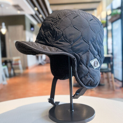 Bărbați și femei japoneze, lână de miel îngroșată de iarnă, protecție caldă a urechilor, pălărie lei Feng, călărie cu două fețe, în aer liber, călărie de schi.