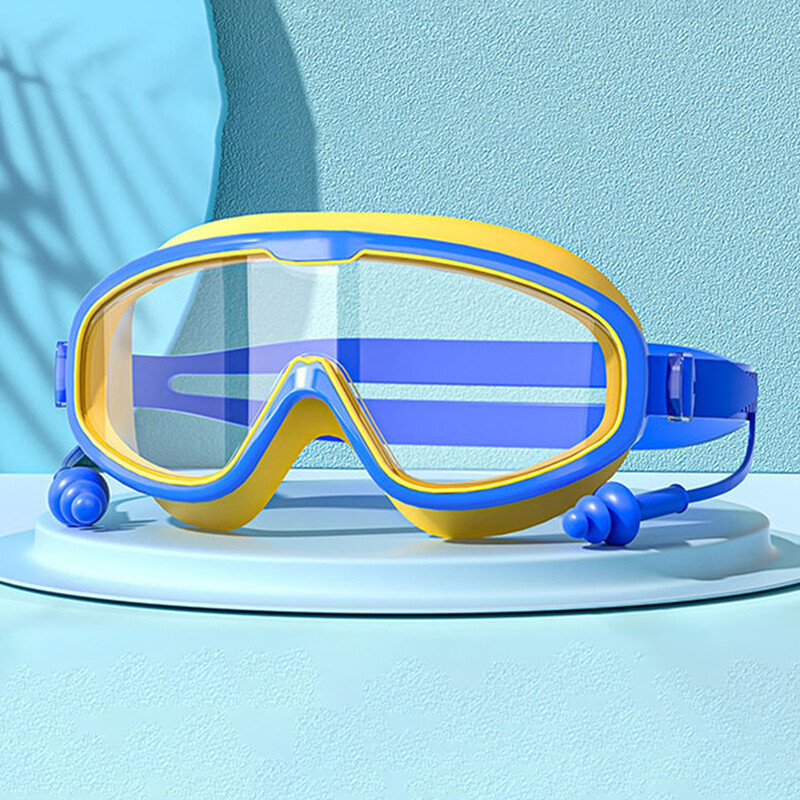 Ochelari de înot pentru copii Copii mici 3-15 Anti-ceață Fără scurgeri Ochelari de înot cu vedere largă și clare Băieți Fete Piscina Plajă Accesorii de înot