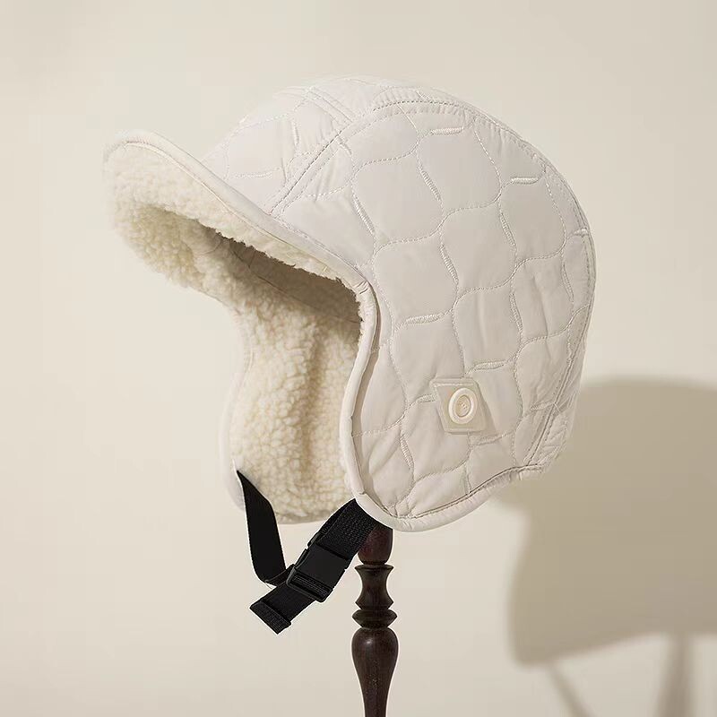 Noua îmbrăcăminte față-verso Pălării de bombardier cu protecție pentru urechi pentru bărbați și femei, călărie în aer liber, călărie caldă și fleece, rezistentă la vânt, șapcă Lei Feng de iarnă
