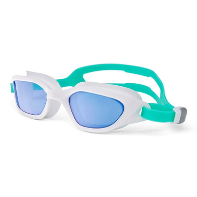 Ochelari de înot profesionali, adulți, copii, sport, ochelari de înot, lentile optice HD, impermeabile, anti-aburire, ochelari de piscină cu cadru mare