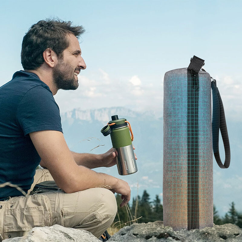 Geantă portabilă de răcire cu insulină, fără gel, protector pentru pastilele pentru diabetici, Oxford, impermeabilă, pentru călătorii în aer liber.