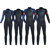 Costum de scufundări pentru bărbați, costum de scufundare cald cu mânecă lungă dintr-o bucată de 5 mm pentru femei, costum de snorkeling, înot și surfing