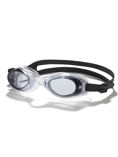Silikona aizsargbrilles sievietēm HD vīriešu ūdensnecaurlaidīgs un pret aizsvīšanas niršanas aprīkojums, maza rāmja pieaugušo peldēšanas brilles bērniem