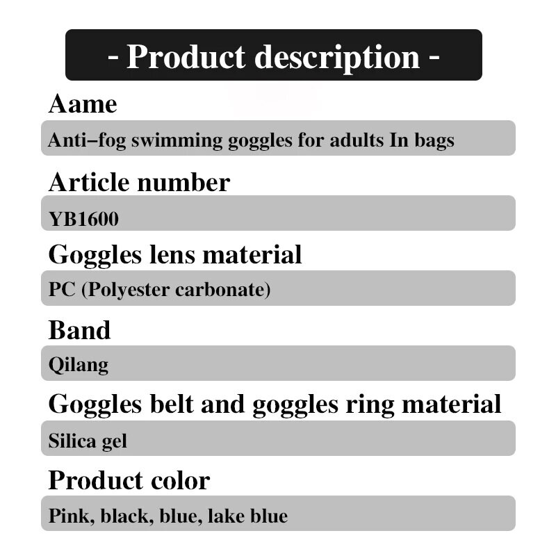 Silikona aizsargbrilles sievietēm HD vīriešu ūdensnecaurlaidīgs un pret aizsvīšanas niršanas aprīkojums, maza rāmja pieaugušo peldēšanas brilles bērniem