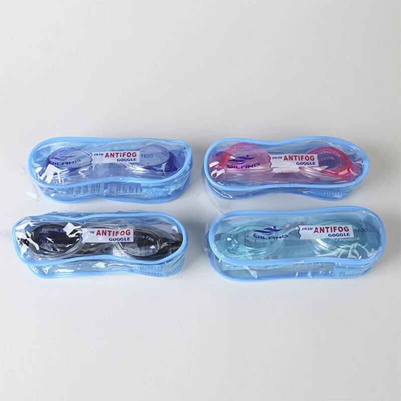 Silikona aizsargbrilles sievietēm HD vīriešu ūdensnecaurlaidīgs un pret aizsvīšanas niršanas aprīkojums, maza rāmja pieaugušo peldēšanas brilles bērniem