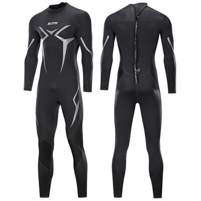 Costum de neopren pentru bărbați 3 mm Neopren Surfing Scuba Diving Snorkeling Înot Costum de corp Costum de îmbrăcăminte Surf Kitesurf Haine Echipament