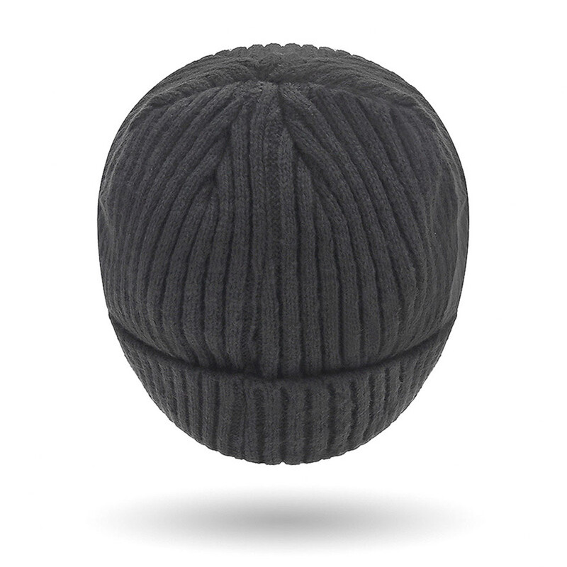 Șapcă tricotată de iarnă Căptușită Căciulă caldă de lână Schi în aer liber Rezistent la vânt Rezistent la rece Căciulă de protecție a urechilor îngroșată Camping Drumeții Ciclism