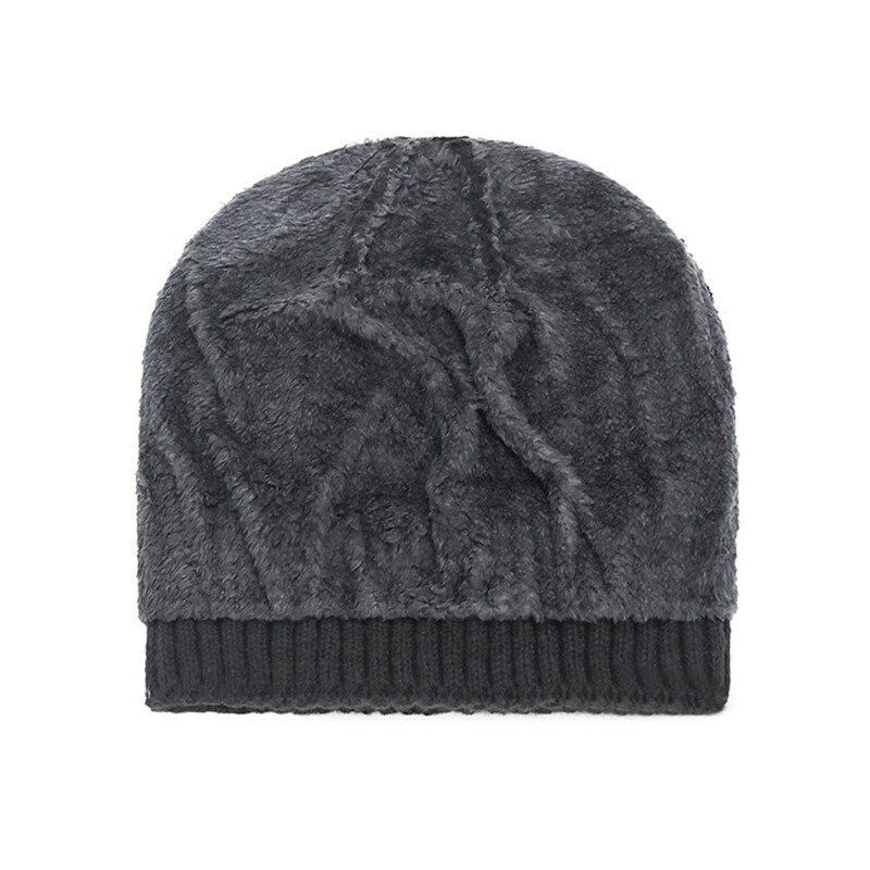Șapcă tricotată de iarnă Căptușită Căciulă caldă de lână Schi în aer liber Rezistent la vânt Rezistent la rece Căciulă de protecție a urechilor îngroșată Camping Drumeții Ciclism