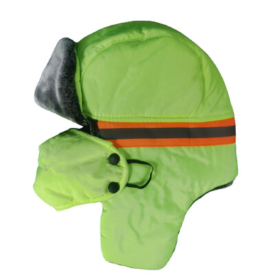 Pălărie de schi Winter Trapper pentru bărbați și femei Călărie rusească caldă cu mască antivânt pentru schi în aer liber Căciuli Ushanka