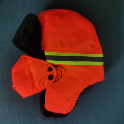 Pălărie de schi Winter Trapper pentru bărbați și femei Călărie rusească caldă cu mască antivânt pentru schi în aer liber Căciuli Ushanka