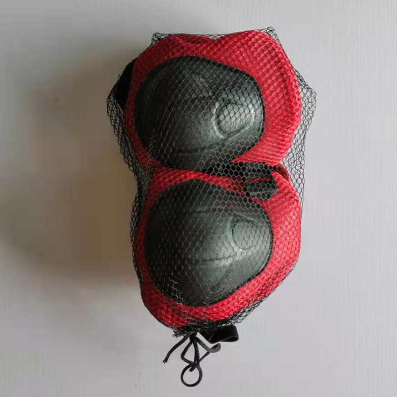 6 bucăți Copii Patinaj Bicicleta Echipament de protecție Genunchi Cot Plăci pentru încheietura mâinii Skate Roller Protector Sport Ciclism Roșu