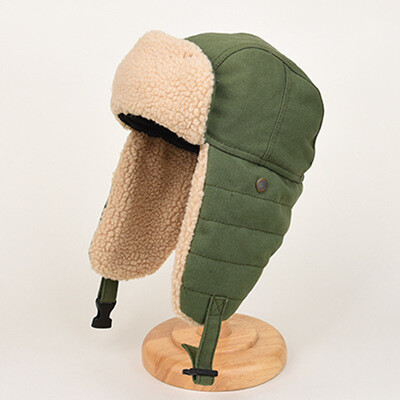 Vīriešu sieviešu bieza, silta bumbvedēja cepure ar aizsargbrillēm āra motociklam, vēja necaurlaidīga auss atloka, slēpošanas krievu cepure