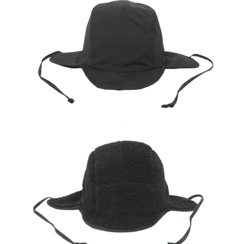 Ins Fashion Fleece Bomber Pălării pentru bărbați și femei Toamnă și iarnă Ciclism în aer liber Rezistent la frig și căldură Protecție urechi șapcă Rusia