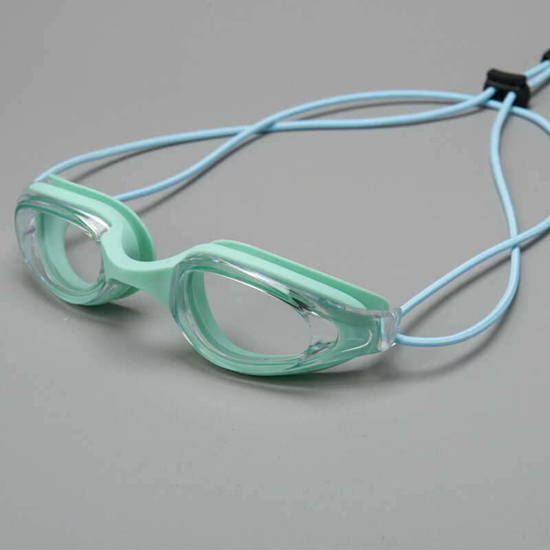Nauji plaukimo akinių virvės galvutė su suaugusiųjų lauko plaukimo akiniais akinančiai galvanizuotais, vandeniui atspariais ir nerasojančiais akiniais