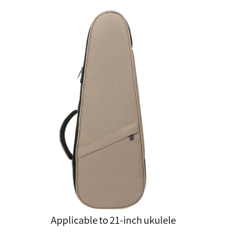 Geantă pentru ukulele cu buzunar cu fermoar Notă muzicală Geantă ușoară de depozitare pentru chitară mică Husă pentru ukulele pentru accesorii Tuner Concert