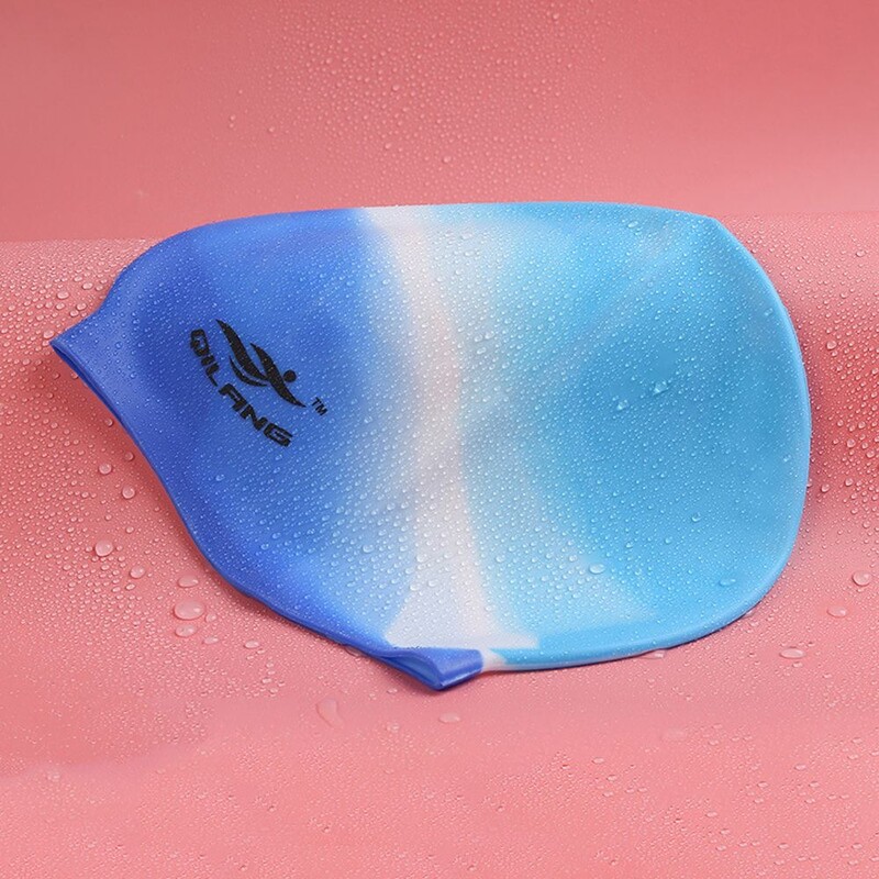 Rezistent la uzură, practic, colorat, silicon, flexibil, rezistent la apă, șapcă de baie, șapcă de baie, șapcă de înot, pălărie de piscină, pălărie de înot