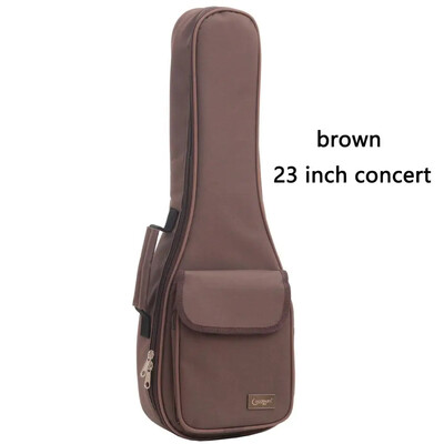 Thicken Soprano Concert Tenor Ukulele Bag Case Mugursoma Rokassoma 15MM 21 23 24 26 collu Ukelele Mini ģitāras aksesuāri Daļas Gig