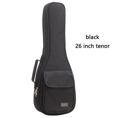 Thicken Soprano Concert Tenor Ukulele Bag Case Mugursoma Rokassoma 15MM 21 23 24 26 collu Ukelele Mini ģitāras aksesuāri Daļas Gig