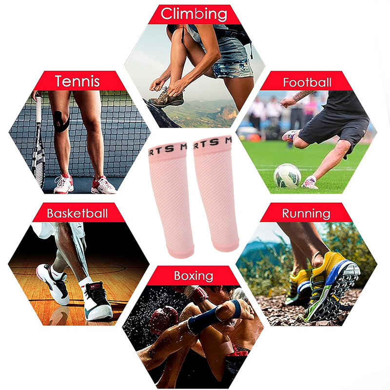 Jambiere de presiune Șosete alergare profesională Fitness Șosete elastice de compresie pentru picioare Șosete pentru genunchi varicoși Genunchiere sport Instrumente