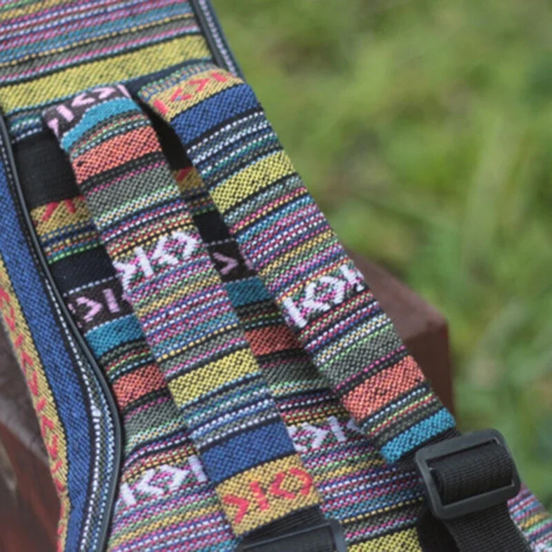 Tampă de bumbac îngroșată de 30 inch Geantă confortabilă pentru ukulele Material durabil Bumbac perlat Husă impermeabilă pentru ukulele Rucsac Geantă de umăr