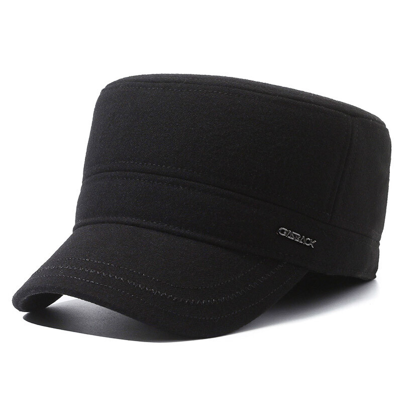 NORTHWOOD Păstrează la căldură Pălării militare de iarnă, șapci de baseball pentru bărbați, în aer liber, cu vârf plat, Snapback, pălărie reglabilă pentru tată pentru bărbați