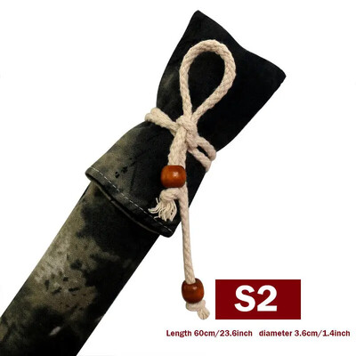 Pārnēsājams putekļu necaurlaidīgs flautas glabāšanas maisiņš DE Tune Bamboo Flute Bag 60/80 cm Integrēts uzglabāšanas aizsargapvalks Flute Putekļu necaurlaidīgs maisiņš