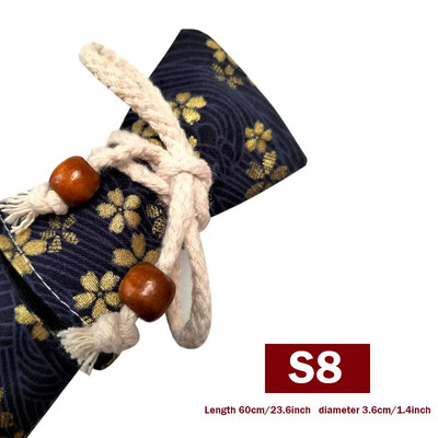 Pārnēsājams putekļu necaurlaidīgs flautas glabāšanas maisiņš DE Tune Bamboo Flute Bag 60/80 cm Integrēts uzglabāšanas aizsargapvalks Flute Putekļu necaurlaidīgs maisiņš