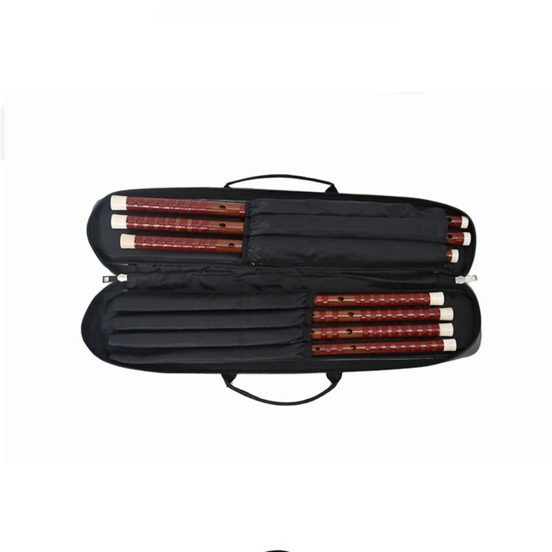 Platnena torba za rame za pohranu flaute od bambusa Vodootporna zaštitna torbica za flautu velikog kapaciteta, zadebljana torba za nošenje flaute od bambusa