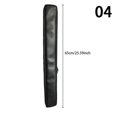 1 bucă geantă de depozitare pentru flaut, portabil, din piele, husă verticală pentru flaut. Depozitare pentru instrumente muzicale. Accesorii pentru suflat de înaltă calitate