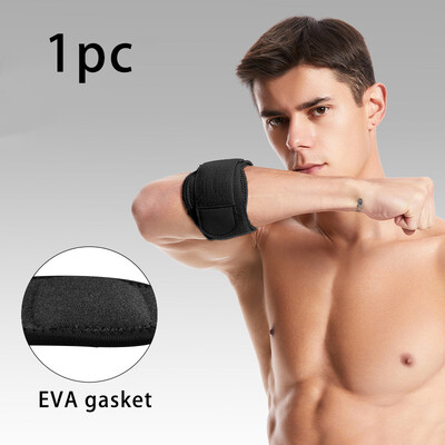 Suport pentru cot de tenis reglabil Tampoane de protecție Cureaua jucătorului de golf Cot pentru sindromul durerii laterale Bretetă pentru epicondilita