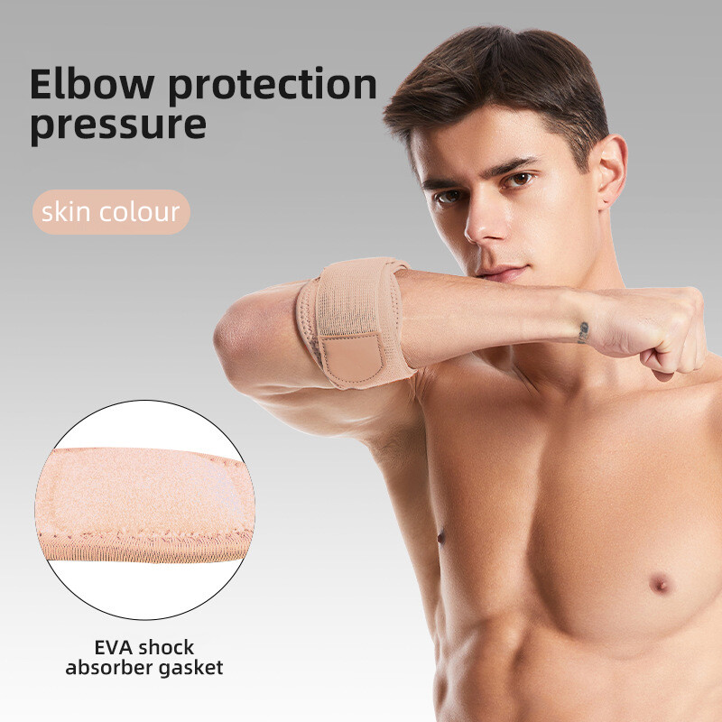 Suport pentru cot de tenis reglabil Tampoane de protecție Cureaua jucătorului de golf Cot pentru sindromul durerii laterale Bretetă pentru epicondilita