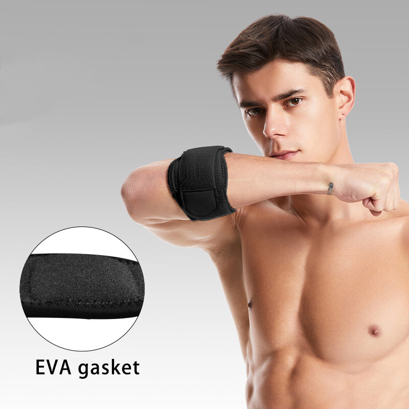 Suport pentru cot de tenis reglabil Tampoane de protecție Cureaua jucătorului de golf Cot pentru sindromul durerii laterale Bretetă pentru epicondilita