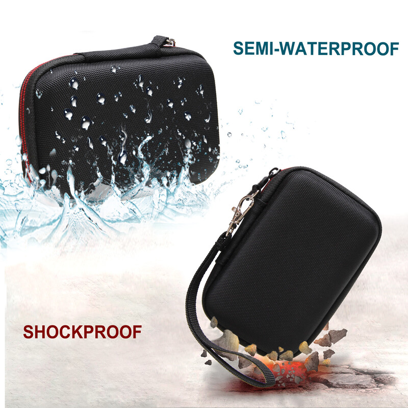 Husă rigidă LTGEM EVA pentru KLIQ MetroPitch - Tuner metronom și Anker 622 Baterie magnetică Geantă de protecție pentru transport pentru călătorie