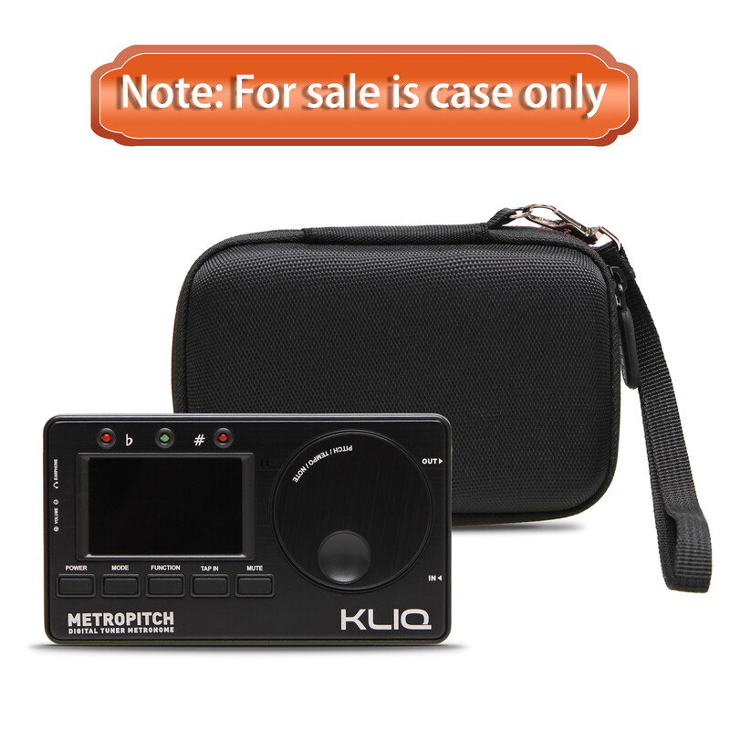 Husă rigidă LTGEM EVA pentru KLIQ MetroPitch - Tuner metronom și Anker 622 Baterie magnetică Geantă de protecție pentru transport pentru călătorie