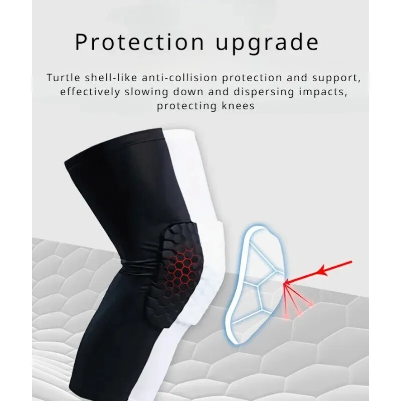 Genunchiere sportive 1PC Genunchiere de compresie Volei Baschet Genunchiere pentru antrenament de gimnastică Protector de susținere a genunchilor Fotbal Tibie