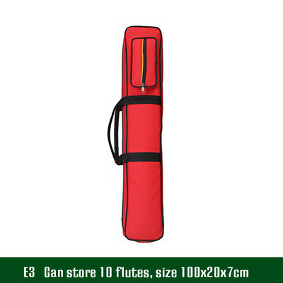 Geantă portabilă pentru flaut Geanta verticală de depozitare universală din pânză îngroșată Carcasă de depozitare impermeabilă Accesorii pentru instrumente pentru saxofon