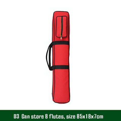 Geantă portabilă pentru flaut Geanta verticală de depozitare universală din pânză îngroșată Carcasă de depozitare impermeabilă Accesorii pentru instrumente pentru saxofon