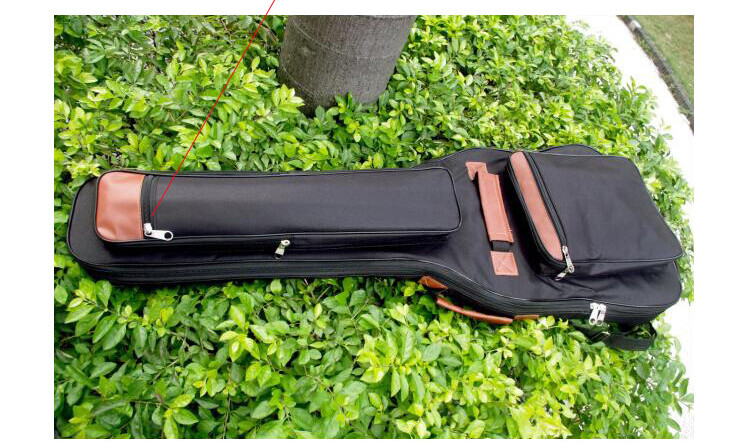 Geantă pentru chitară electrică de 40 / 46 inch Geantă impermeabilă pentru bas electric Husă pentru geantă căptușită groasă de 10 mm